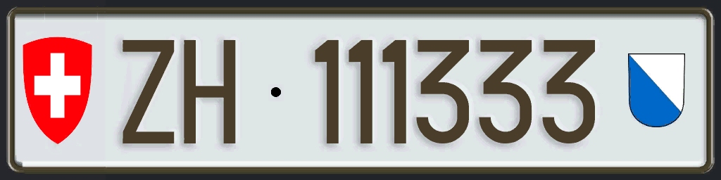 Регистрационни номера на Швейцария