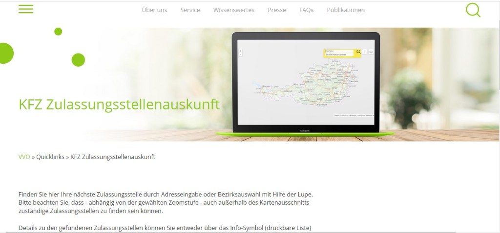 Компетентен орган за регистрация на мпс в Австрия.